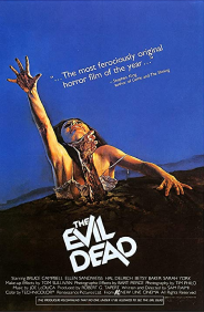 Movie poster for The Evil Dead